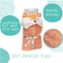 Baby GUND Lil’ Luvs Hooded Blanket, Emory Fox, Ultra Soft Plush Security Blanket for Newborns