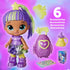 Baby Alive Star Besties Doll, Lovely Luna, 8-inch Space-Themed Doll for 3 Year Olds and Up, Accessories