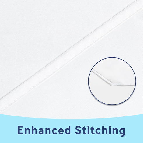Cot Sheets for Daycare, Standard Size, 23" x 51", Toddler Cot Sheets, Breathable Microfiber Sheet Cover for Preschool