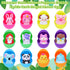 12 Pack Prefilled Easter Eggs With Toys, Mini Animal Finger Puppets Easter Egg Fillers, Easter Basket Stuffers for Kids
