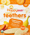 Happy Baby Organic Teethers - Banana and Sweet Potato Gentle Teething Wafers, 2 Count per pack, 12 Count per box