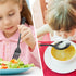 LIANYU 15-Piece Black Kids Silverware Set, Stainless Steel Toddler Utensils, Mirror Finished Flatware for 5