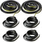 6 Pieces Large Rubber Snakes Realistic Fake Plastic Snake Toys to Keep