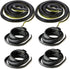 6 Pieces Large Rubber Snakes Realistic Fake Plastic Snake Toys to Keep