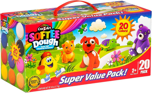 20 Pack CRA-Z-Art Giant Color Craze Dough