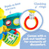0 Lamaze Clip On Car Seat and Stroller Toy - Freddie the Firefly - Includes Lady Bug Teether - High Contrast Sensory