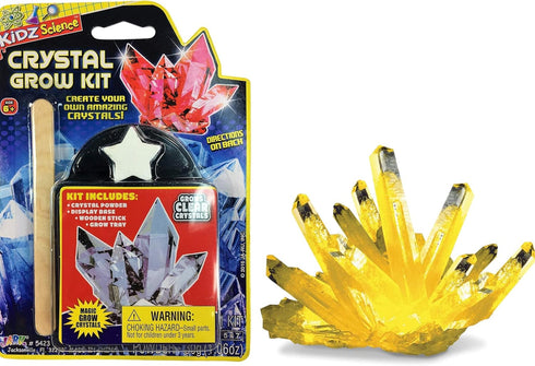 JA-RU Kids Science Kit Crystal Grow Kit, 8 Crystal Kits for DIY STEM Learning, Educational Toy for Boys & Girls