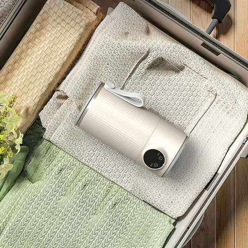 Portable Bottle Warmer & Mixer, Constant Temperature Portable Milk Warmer Automatic Mixer, Cordless Travel Bottle