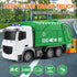 2.4Ghz Remote Control Garbage Truck Toys for Boys with Trash Bin Real Lights 1/24 Scale Recycling Truck