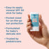 50+, .5 oz Blue Lizard BABY Mineral Sunscreen Stick with Zinc Oxide, SPF Water Resistant, UVA/UVB Protection - Easy