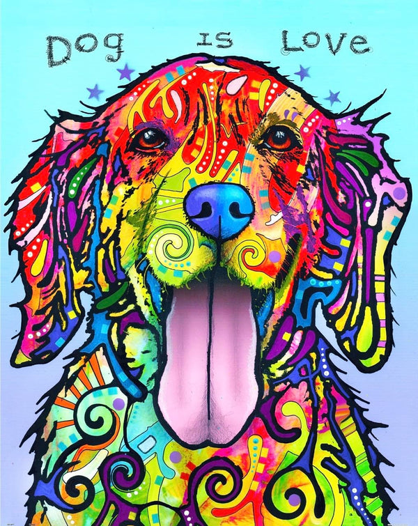 Pintoo Jigsaw Puzzles, 2000 Piece for Adults - Dean Russo Dog is Love, Beautiful Plastic Puzzle