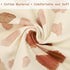 GFU Nursing Cover for Boys and Girls, Breastfeeding Case for Newborn, Soft Baby Breastfeeding Slipcover Colourful Brown