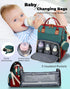 3 1 Backpack Diaper Bag with Changing Station, Waterproof in Diaper with Foldable Changing Pad, Baby Registry Search