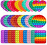 kapibarasensei Random 24 Pcs Fidget Toys,Push Pop Fidget Sensory Toys Set,Stress Relief Gifts