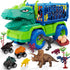 MindPal 19 in 1 Dinosaur Toys for Kids 3-5 5-7, Dinosaur Truck Set