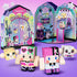 GobiDex Magnetic Doll House Playset for Girls, STEM Toddler Toys with 4
