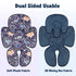 2-in-1 Pea Pod Infant Car Seat Insert Baby Car Seat Head & Body Support for Newborns abaoys Preemie Carseat Stroller