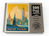 MyPuzzle New York City: Vintage Poster Skyline Glow - Premium 500 Piece Jigsaw Puzzle for Adults