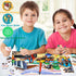 JTKDBJZ 4-6 2x60 3-5,6-8,Fun Bulldozer Toys,2 1 Pack Puzzles for Kids Ages Pieces Jigsaw Puzzles for Toddlers & Truck