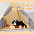 5 1 Mommy 4 Skylety Pcs Dog Stuffed Animal Puppy Stuffed with Babies Inside Big with Mini Baby Cute Soft Toy