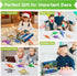 16pcs 3+ Dinosaur Series - Temperature Color Changing Bath Toys, Water Table Toy for Easter Egg Fillers,Goodie Bags