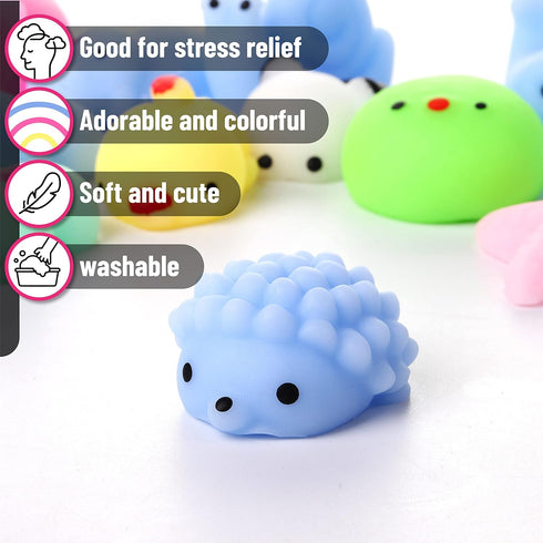 Mr. Pen Squishy Toys, 12 Pack, Squishies for Kids, Stress Relief Toy, Mini Squishes, Small Toys for Kids