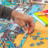 1000 Piece Puzzle - 8-bit Retro Gaming Style New York City - 100% Recycled Cardboard