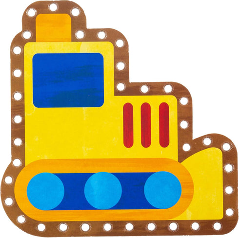 Stephen Joseph Lacing Cards, Transportation Theme for Kids