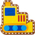 Stephen Joseph Lacing Cards, Transportation Theme for Kids