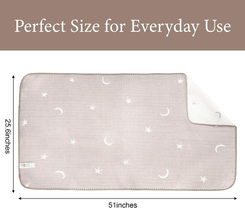 Cozy 26 51 Inches Ababy Cotton Baby Blanket, Ultra Soft Baby Blankets for Boys Girls, Soft Infant Toddler Newborn