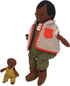 Manhattan Toy Playdate Friends 14 Inch Ellis Doll with Mini Bunny Stuffed Animal, Machine Washable & Dryer Safe
