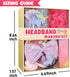 yasest 89pcs Set, 6-8 5 6 7 8-12 Arts and Crafts Kit for Girls - DIY Headband Making Kit for Girls, Fashion Hair