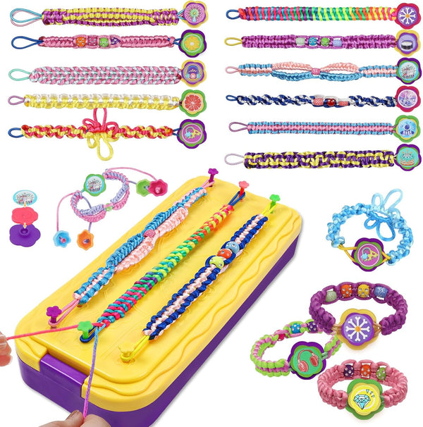 DDAI Arts and Crafts for Kids Age 8-12 Friendship Bracelet Making Kit