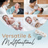 Fern & Avery 2-Pack Baby Swaddle Blankets, Lightweight Breathable Receiving Blankets for Boys & Girls, Gender Neutral,