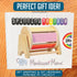 Montessori Mama Spinning Rainbow Drum: Educational Montessori Toys for Babies 0-6 Months with Sensory Bells