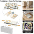 Mloong Floor,59x71x0.4inch Baby Play Mat for Playmat for Baby with Carry Bag, Foldable Play Mat,Kids Foam Play