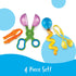 Learning Resources Helping Hands Fine Motor Tool Set Toy, 4 Pieces, Ages 3+, Toddler Tweezers
