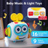 Sewovvmu 1-3 1 2 3 Musical Montessori Toys, Cube Sensory Toys for Toddlers with Light-up, Baby Busy Educational
