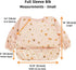 Torange Waterproof Long Sleeve Bib Machine Washable Baby Bibs for Eating Baby Smock Bib for Toddler BLW Supplies