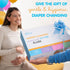 Bumco Set Set 2 Set Baby Essentials - Personalized Diaper-Changing Baby Shower Gifts for Boys, Baby Gift with Baby Bum