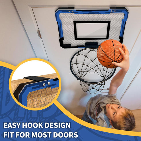 QDRAGON Mini Basketball Hoop for Indoor Fun