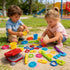 Yunerkita Set, F963 3-8 Play Dough Tools Kids Clay Molds Kit with Animal Letters Numbers Cutters Rollers Storage Box
