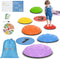 OUTREE Stepping Stones for Kids, 6 Pcs Balance Training and Sensory Coordination Stones