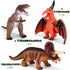 7 Piece Jumbo Dinosaur Toys for Kids, Large Dinosaur Toys for Boys 3-5 - Perfect Gifts for Dinosaur Lovers
