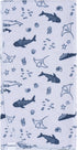 100% 30x30 Inches (Pack 4), Gerber Unisex Baby Cotton Flannel Receiving Blankets of Coastal Calm, One Size