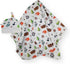Baby boy Swaddle Blanket and Hat Set Newborn 0-3 Month Wrap Baby