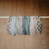 mushie Muslin Baby Bib | Soft Cotton for Infant Drips, Drools & Feedings | Adjustable Fit | 2 Pack