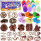 Mojimky 24pcs Easter Egg Fillers with Brain Teaser Puzzles Toys, Easter Basket Stuffers