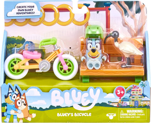 Bluey Bicycle - Vehicle and 2.5-3" Figure Pack