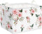 Clastyle Rectangle Rose Floral Baby Girl Gift Basket for Outdoor Towel Storage, Pool Toy, and Beach Blanket
